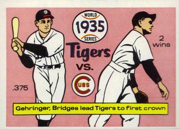 1970 Fleer World Series 032      1935 Tigers/Cubs#{(Charlie Gehringer#{and Tommy Br
